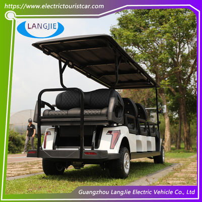 4 Wheel Golf Cart 8 Hành khách Golf Cart 48V Electric Motor Golf Cart Cho khách sạn