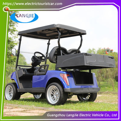 2 chỗ ngồi xe tải điện xe điện tiện ích 48V 5KW với xô 80km phạm vi