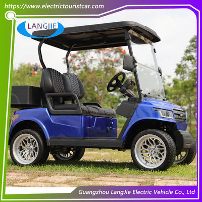 2 chỗ ngồi xe điện Câu lạc bộ xe tiện ích với miễn phí bảo trì pin axit Logo tùy chỉnh