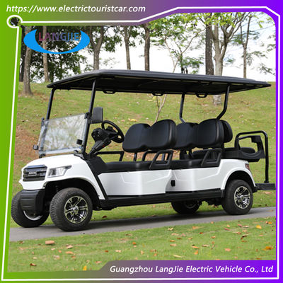 Club xe 6 xe golf hành khách với pin khô xe golf xe điện cho nhiều 8v * 6pcs