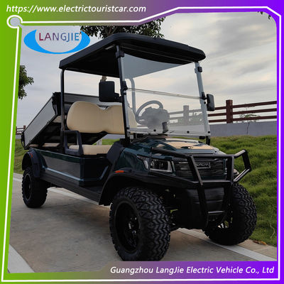 8~10h Sạc điện Câu lạc bộ Xe AC Động cơ 48 Volt 2 chỗ ngồi Golf Buggy Cho bãi đậu xe