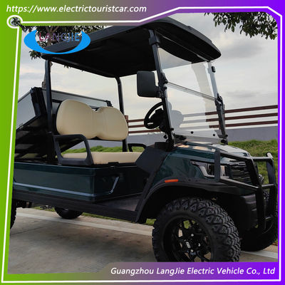 Electric Golf Buggy Cart AC Motor Controller 2 chỗ ngồi Electric Golf Cart With Cargo Box