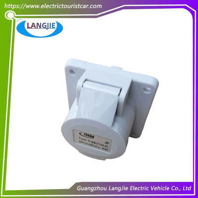 Marshell Electric Sightseeing Car 220V AC Power Connector Y-20 Đối với Club Golf Cart