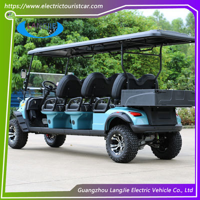 Tùy chỉnh 6 chỗ ngồi Golf Club xe 48v pin săn bắn xe điện golf Off Road
