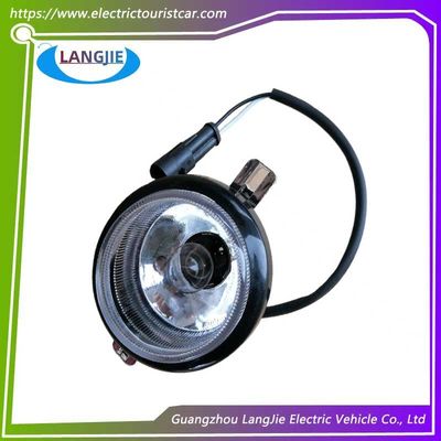 Đèn đèn pha Đèn đèn 12V LED Đèn trắng Đen Các bộ phận xe gôn