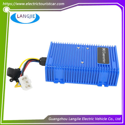 Golf Cart Voltage Step-Down Giảm 36V / 48V xuống 12V 350W 30A DC Converter với nguồn cung cấp điện kép