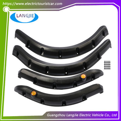 Golf Cart phía trước phía sau Fender Flares cho EZGO RXV 2008-2015 Với bộ phần cứng kim loại 4