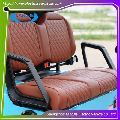 4 chỗ ngồi Electric Club Car Precedent Golf Cart 4 chỗ ngồi AC Motor 48v For Park Airport