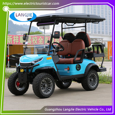 Xe điện tốc độ thấp 4 chỗ AC Motor Electric Golf Cart Cho xe nghỉ dưỡng