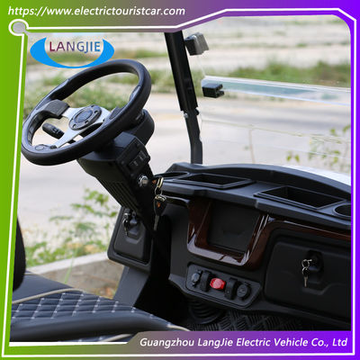 4 Wheel Electric Golf Cart 48V AC Motor 2 chỗ ngồi xe điện cho xe nghỉ dưỡng