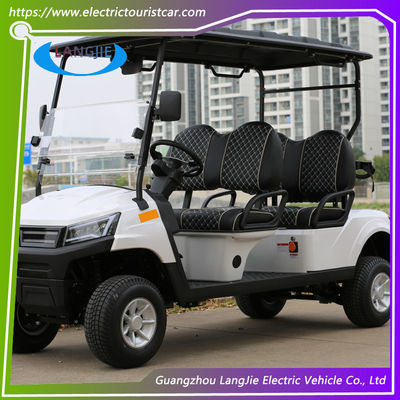 4 chỗ ngồi xe điện du lịch xe 48V AC Motor Resort xe cho sân bay công viên