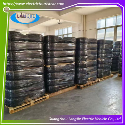 EAGLE 4 bánh xe điện tham quan xe tuần tra xe ô tô cửa cab bên ngoài kéo tay cầm