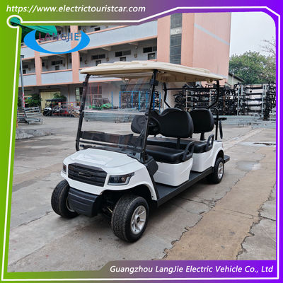 Electric Golf Buggy 2 chỗ ngồi với động cơ AC 48 Volt Club Car cho khách sạn sân bay
