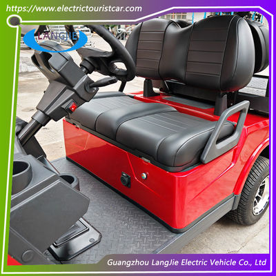 4 chỗ ngồi 4 bánh xe golf điện AC thuê xe du lịch cho phố đi bộ