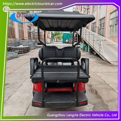 4 chỗ ngồi xe du lịch điện 5kw động cơ AC 80km phạm vi hiệu suất cao và bền cho các sân golf và khu nghỉ dưỡng
