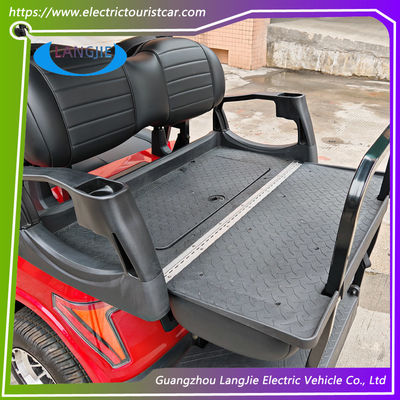 Xe điện bốn chỗ ngồi 48 Volt Xe câu lạc bộ với đèn phanh phía sau cho bãi đậu xe
