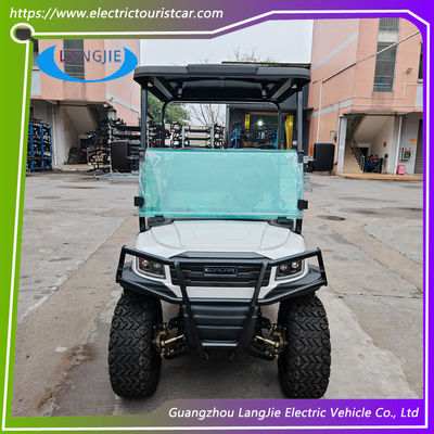 48V Motor Electric Utility Golf Cart 2 người xe hành lý điện với hàng hóa cho khách sạn