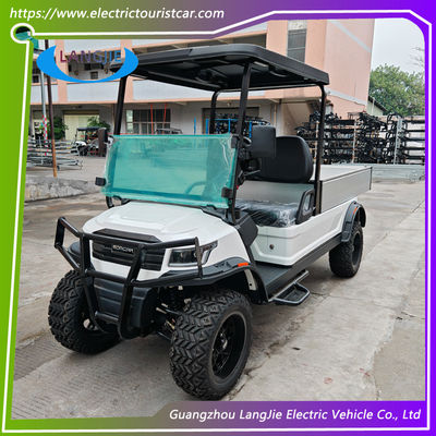 Giá tốt. Màu trắng 2 chỗ ngồi Hành khách Xe golf điện AC Motor Xe tải điện cho bãi đậu xe trực tuyến