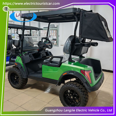 2 chỗ ngồi xe buýt thành phố điện động cơ AC 4 bánh xe điện Shuttle Car For Park