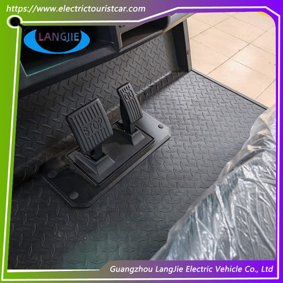 2 chỗ ngồi xe buýt thành phố điện động cơ AC 4 bánh xe điện Shuttle Car For Park
