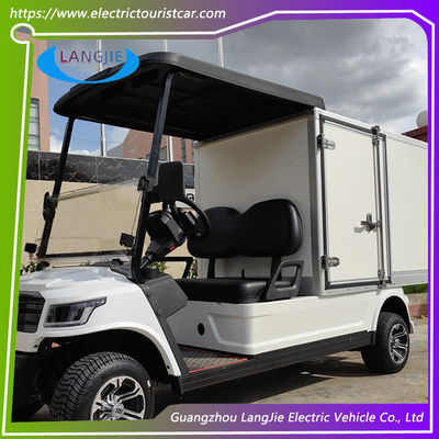 Màu trắng 2 chỗ ngồi Electric Utility Buggy Electric Utility Golf Cart Cho khách sạn