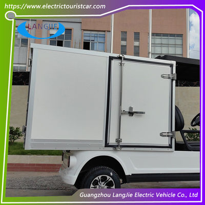 Màu trắng 2 chỗ ngồi Electric Utility Buggy Electric Utility Golf Cart Cho khách sạn