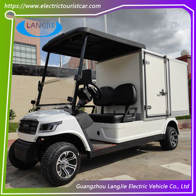 Giá tốt. Đen 2 hành khách xe golf điện nhà máy động cơ AC 48V xe tải điện cho bãi đậu xe trực tuyến