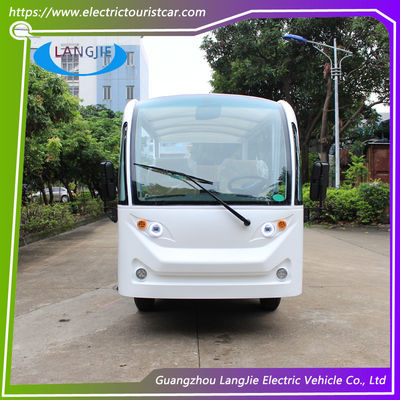 72V 7.5KW AC Motor Electric City Bus 14 người Xe Shuttle Điện Vans Max.Speed 30 Km/H