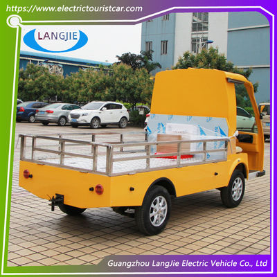2 chỗ ngồi khách sạn Buggy Car AC Motor Electric Luggage Cart 48V Pin chạy cho bãi đậu xe