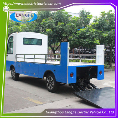 2 chỗ ngồi xe hành lý điện với ghế thoải mái động cơ AC 5KW cho khách sạn