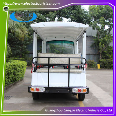 Phong cách 14 người Xe du lịch điện ACmotor Xe buýt du lịch điện7.5KW Cho khách sạn