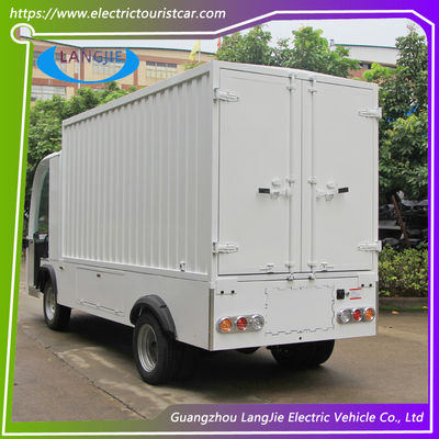 Thùng chứa sắt Xe hành lý điện ACmotor Xe tải nhỏ với 2 chỗ ngồi cho khách sạn