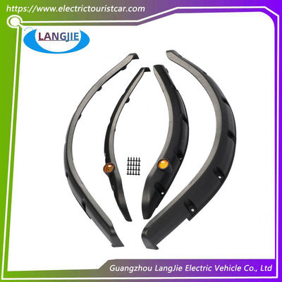 Đen trang trí miếng mì phẳng chống va chạm và bánh xe cuộn lông mày CIub Xe hơi DS Golf xe tải bộ phận