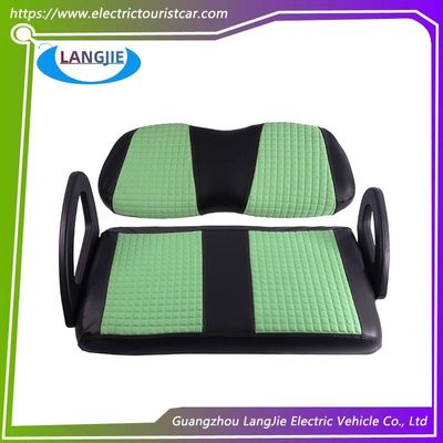 Club Car Golf Cart Mặt trước và mặt sau vỏ da xanh với da chống trầy xước