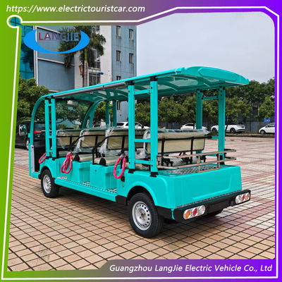 7.5kW AC Motor 11 chỗ ngồi Xe du lịch điện Tốc độ tối đa 30km/h Đối với giao thông công cộng