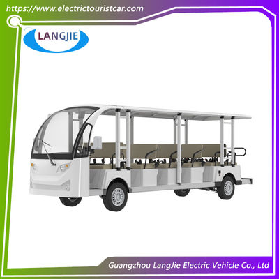 17 chỗ ngồi xe điện Tour AC Motor 72V Thời gian sạc 8 ~ 10h Cho thuê xe du lịch