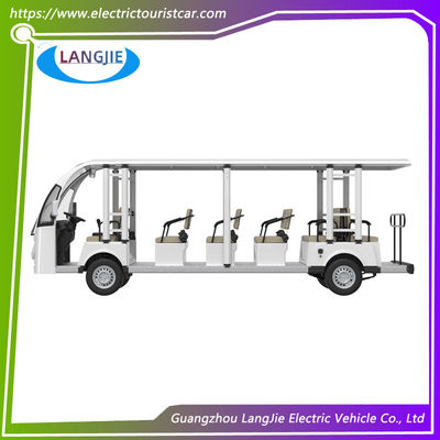 17 chỗ ngồi xe điện Tour AC Motor 72V Thời gian sạc 8 ~ 10h Cho thuê xe du lịch