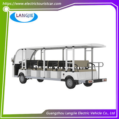 17 người 72V động cơ xoay chuyển động 4 bánh xe du lịch điện cho đường đi bộ thành phố