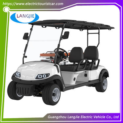 2 chỗ ngồi + 1 giường Xe golf chạy bằng điện AC Motor 5KW Xe cứu thương điện cho bệnh viện