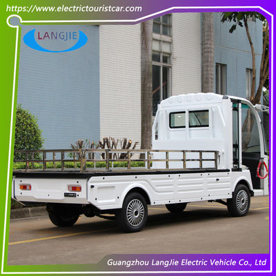 2 chỗ ngồi xe gôn trắng 72V AC động cơ xe hành lý điện cho nhà máy khách sạn Resort