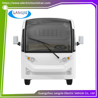 2 chỗ ngồi 72V xe tải Xe tải điện màu trắng với hộp hàng lớn cho nhà máy