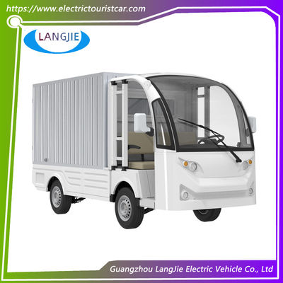 2 chỗ ngồi xe hành lý điện động cơ AC cho khách sạn 48v / 5kw Xốp với ghế da nhân tạo