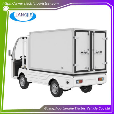 2 chỗ ngồi xe hành lý điện động cơ AC cho khách sạn 48v / 5kw Xốp với ghế da nhân tạo