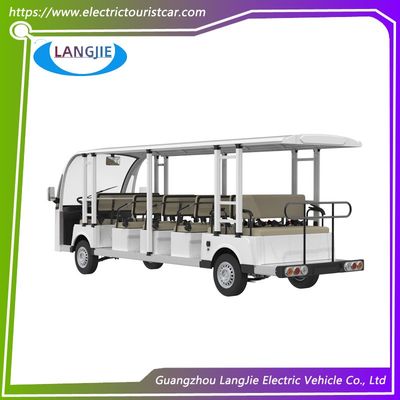 17 chỗ ngồi xe điện Tour AC Motor 72V Thời gian sạc 8 ~ 10h Cho thuê xe du lịch