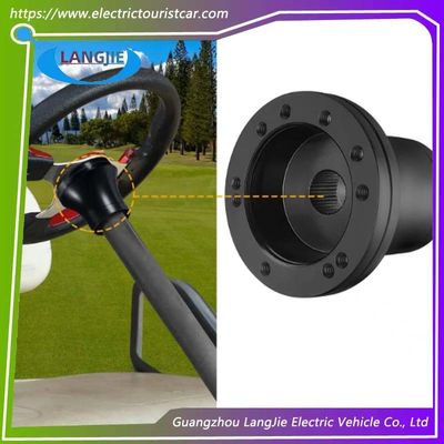 Nhà máy bán các bộ phận xe gôn golf EZGO TXT Đen tròn tay lái Hub phụ kiện cơ sở