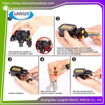 Các bộ phận xe golf chất lượng cao Câu lạc bộ Xe 4 Throttle 105116301 Bộ lắp ráp Potentiometer