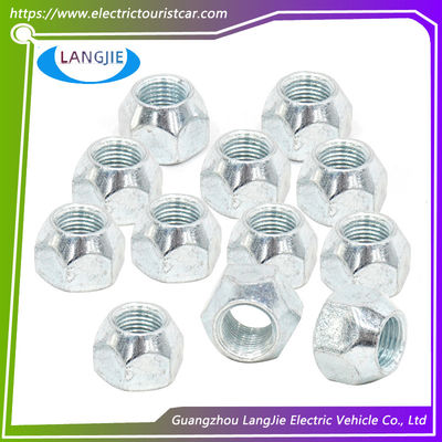 Golf Car Cone Lug Nut Tinh bạch kim bọc lốp lốp bánh xe hạt mở đầu Acorn Lug hạt 1/2 inch