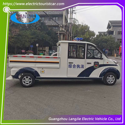 Xe tuần tra điện màu trắng hiệu suất cao cho khu nghỉ mát du lịch cho sân bay công viên