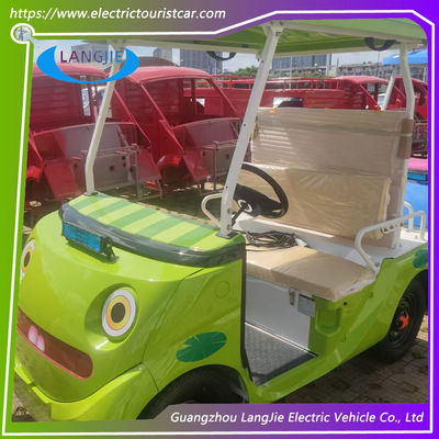 Đơn giản 2 chỗ ngồi xe điện pin chạy Golf xe điện cho bãi đậu xe