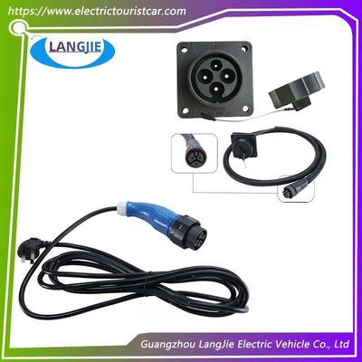 Các phụ kiện xe gôn điện EXCAR Cáp sạc và ổ cắm sạc